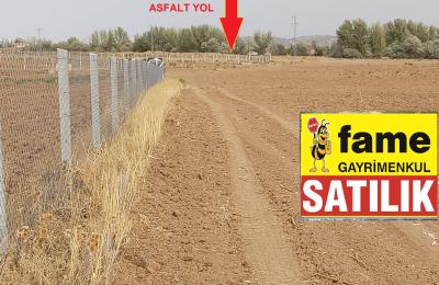 Elmadağ Deliler köyünde çiflik yugun arazisi tektapu fame den